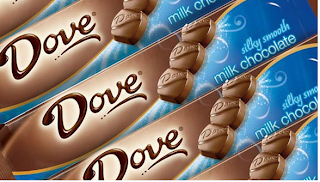 .25cents Dove Chocolate Bars