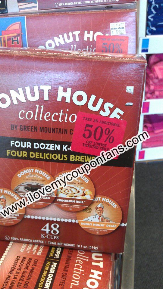 $16.49 for 48 Donut House K-cups 