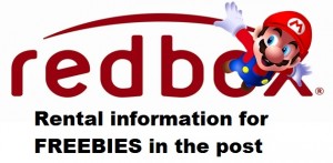 FREE Monthly Game Rental from Redbox