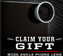   Free Wide angles Phone lens from Marlboro