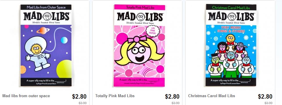 $2.80 for MadLibs Kids Boots for $10+ (free shipping)