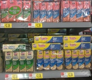 $1.38 for a 8pk of Lance Crackers